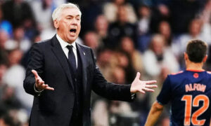 Phản ứng của Ancelotti